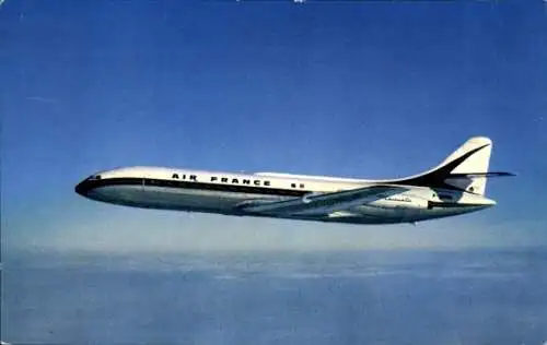 Ak Französisches Passagierflugzeug, Air France, Caravelle