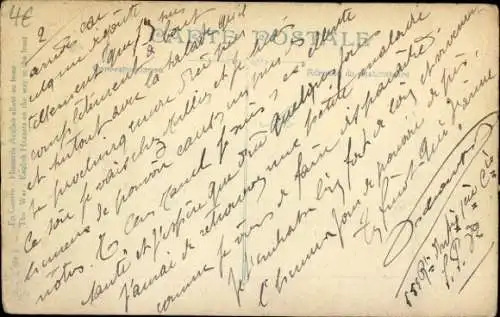 Künstler Ak Im Krieg, Englische Husaren auf dem Weg an die Front, Britische Soldaten