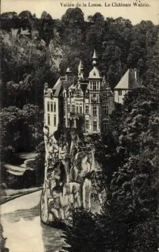 Ak Walzin Dinant Wallonien Namur, Schloss Walzin