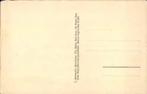 Ak Barcelona Katalonien Spanien, Park Güell