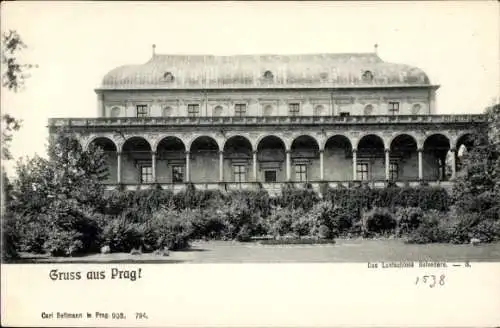 Ak Praha Prag Tschechien, Lustschloss Belvedere