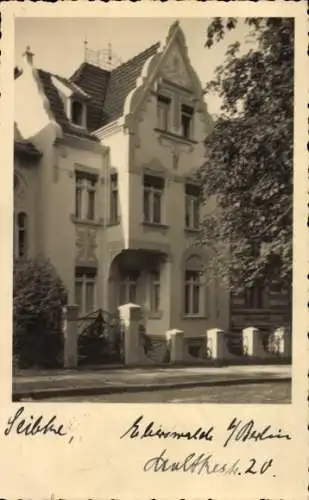 Foto Ak Eberswalde in der Mark, Wohnhaus Moltkestraße 20