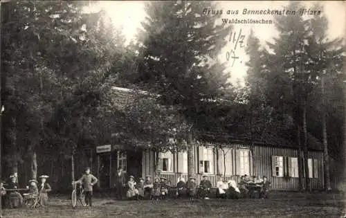 Ak Benneckenstein Oberharz, Waldschlösschen