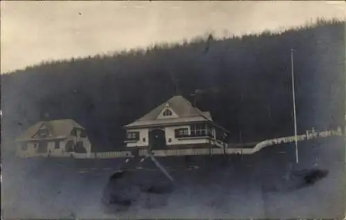 Foto Ak Marxzell im Schwarzwald, Haus la Bohème, Kammersänger Spemann