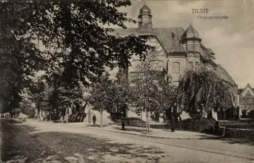 Ak Sowjetsk Tilsit Ostpreußen, Clausiusstraße