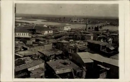 Foto Ak Bagdad Irak, Teilansicht, Brücke