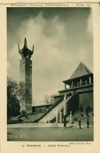 Album mit 24 AK,RUNDGANG/DIE INTERNATIONALE KOLONIALAUSSTELLUNG, Paris 1931