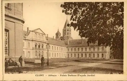 Album mit 20 abnehmbare Ak Cluny,Seine Abtei, seine historischen Häuser