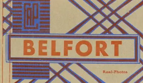 Album mit 10 Ak Belfort Real Photos
