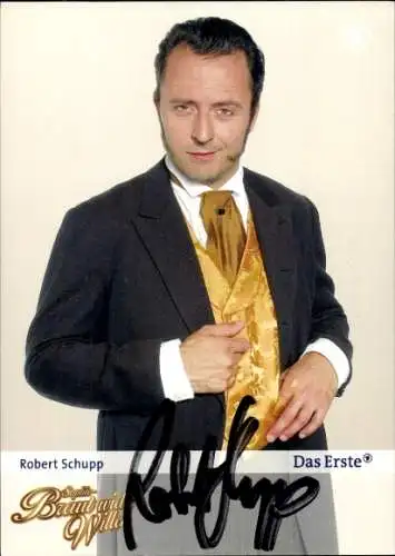 Ak Schauspieler Robert Schupp, Portrait, Serie Sophie Braut wider Willen, Autogramm