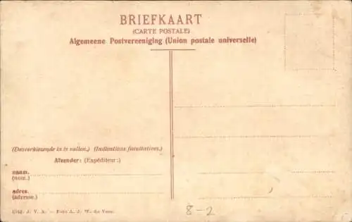 Ak Amsterdam Nordholland Niederlande, Feuerwehr Amsterdam, Redkoker und Kletterübung