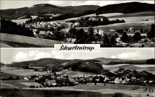 Ak Schwelentrup Dörentrup in Lippe, Panorama