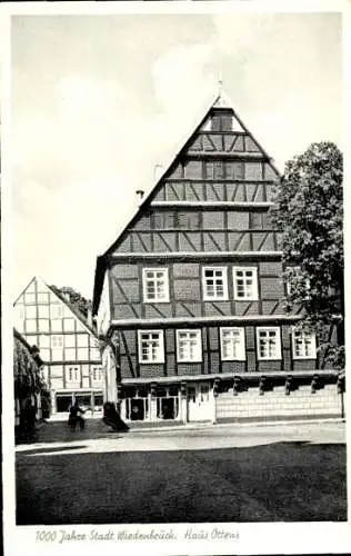 Ak Wiedenbrück in Westfalen, Haus Ottens