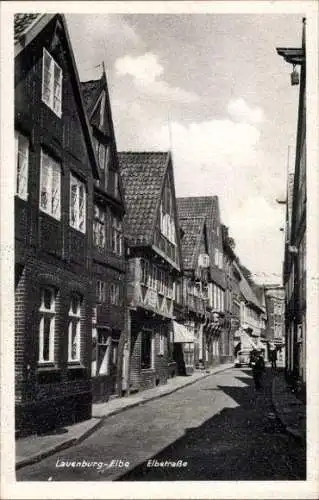 Ak Lauenburg an der Elbe, Elbstraße
