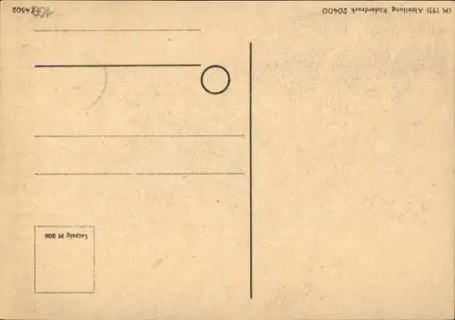 Künstler Ak Wank, 100 Jahre Kampf um die deutsche Einheit, 1848 - 1948