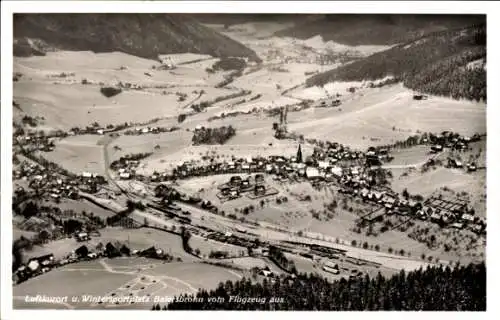 Ak Baiersbronn im Schwarzwald, Fliegeraufnahme