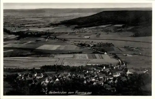 Ak Gailenkirchen Schwäbisch Hall in Württemberg, Fliegeraufnahme