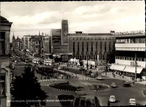 Ak Berlin Steglitz, Schlossstraße, Walter-Schreiber-Platz