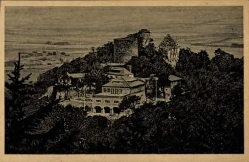 Ak Steinthaleben Kyffhäuserland in Thüringen, Rothenburg