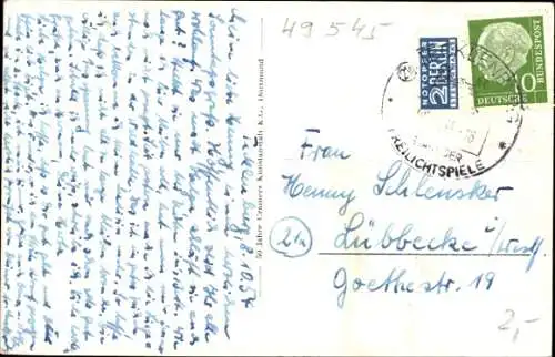 Ak Tecklenburg in Westfalen, Genesungsheim
