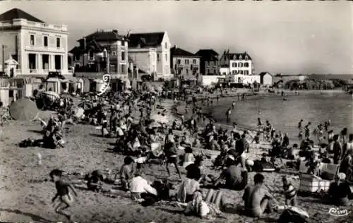 Ak Le Croisic Loire Atlantique, Plage de Port-Lin