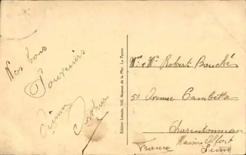 Ak La Panne De Panne Westflandern, Avenue de la Mer