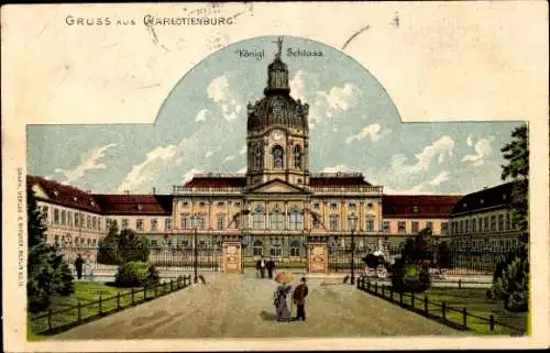 Litho Berlin Charlottenburg, Königliches Schloss