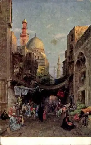 Künstler Ak W., Kairo Kairo Ägypten, Straße