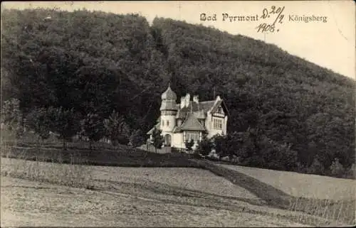 Ak Bad Pyrmont in Niedersachsen, Königsberg, Wald