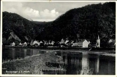 Ak Brodenbach an der Mosel, Panorama