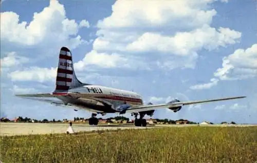 Ak Passagierflugzeug Douglas DC 4, Cie Air Algérie, F-BELA