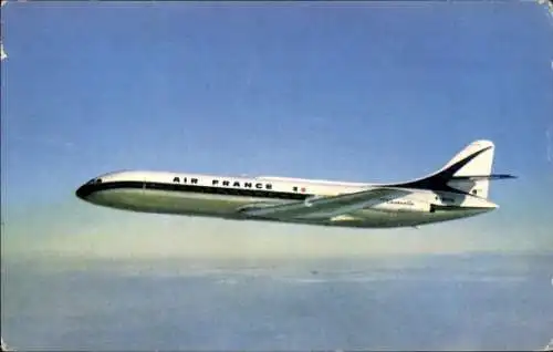 Ak Französisches Passagierflugzeug, Air France, Caravelle