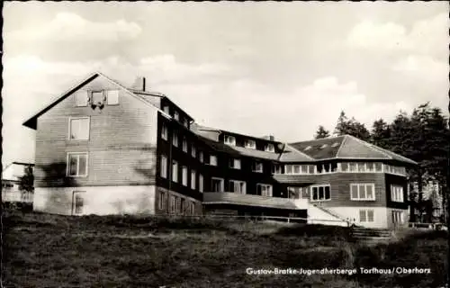 Ak Torfhaus Altenau Schulenberg Clausthal Zellerfeld im Oberharz, Gustav-Bratke-Jugendherberge