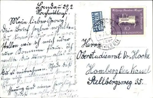 Ak Helmarshausen Bad Karlshafen in Hessen, Totalansicht