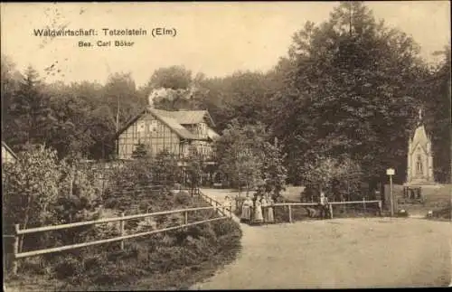 Ak Tetzelstein Elm Schöppenstedt Niedersachsen, Waldwirtschaft