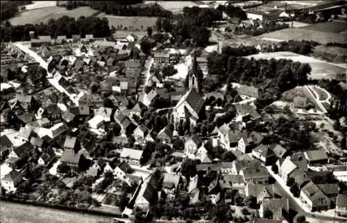 Ak Harsewinkel in Westfalen, Luftaufnahme