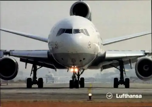 Ak Lufthansa McDonnell Douglas DC10-30, Deutsches Passagierflugzeug