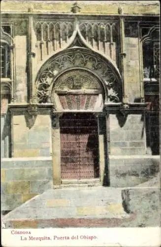Ak Córdoba Andalusien Spanien, Moschee, Puerta del Obispo