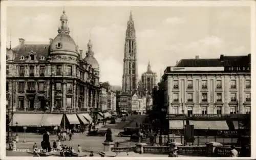 Ak Antwerpen Antwerpen Flandern, Zuckerkanal