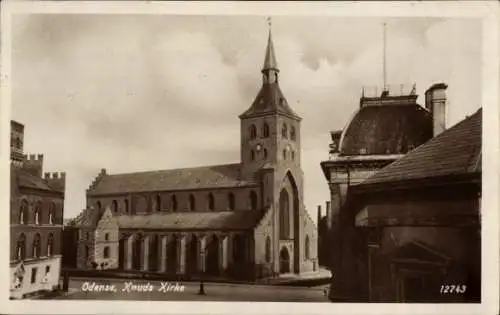 Ak Odense Dänemark, Knuds Kirke