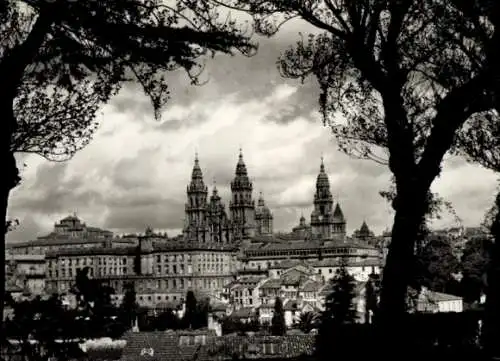 Ak Santiago de Compostela Galizien Spanien, Paseo de la Herradura