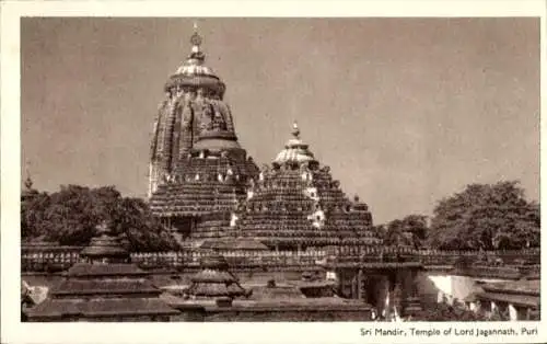 Ak Puri Indien, Sri Mandir, Tempel des Gottes Jagannath
