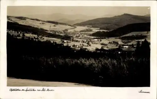Ak Špičák Spitzberg Železná Ruda Markt Eisenstein im Böhmerwald Reg. Pilsen, Gesamtansicht