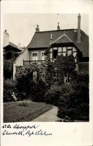 Foto Ak Eberswalde in der Mark, Villa Schwappach