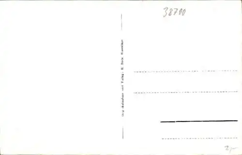 Ak Braunlage im Oberharz, Tom der Reimer, Schneebauten, Blauer Engel, Winter