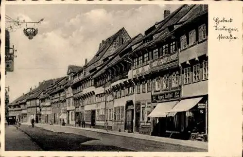 Ak Einbeck in Niedersachsen, Tiedexer Straße, Geschäft Agnes Leifheit