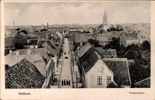 Ak Beckum in Westfalen, Totalansicht