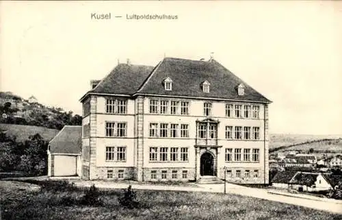 Ak Kusel in der Pfalz, Luitpoldschulhaus