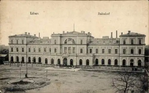 Ak Liepaja Libau Lettland, Bahnhof