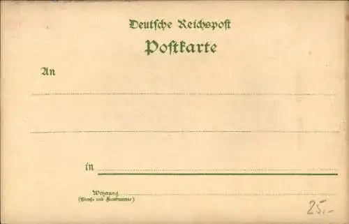 Litho Bega Dörentrup in Lippe, Gesamtansicht, Kirche, Glückwunsch Neujahr